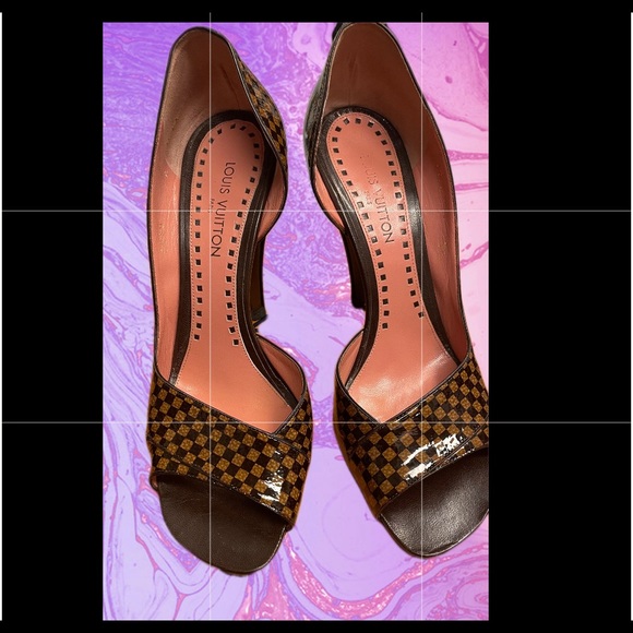 LV Damier patent Leather pumps - Picture 12 of 16